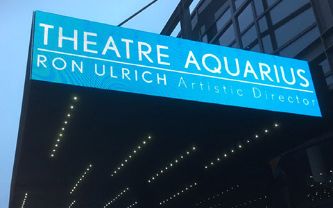 Theater Aquarius Digital Sign